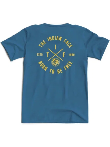 Tričko The Indian Face modrá