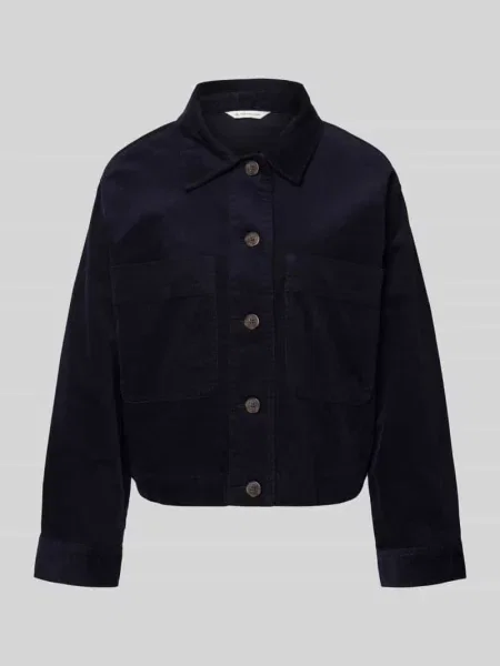 Kurtka jeansowa w imitacji sztruksu o kroju regular fit z mieszanki bawełny Tom Tailor
