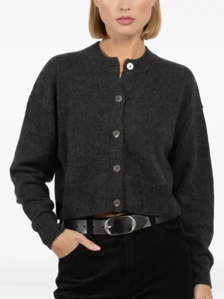 Кашмирена жилетка Autumn Cashmere черно