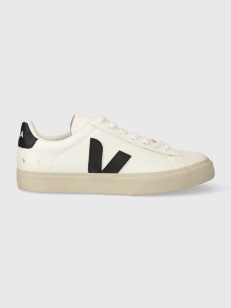 Veja sneakers din piele Campo alb