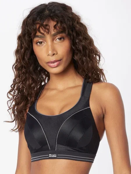 SHOCK ABSORBER Sutien sport gri negru