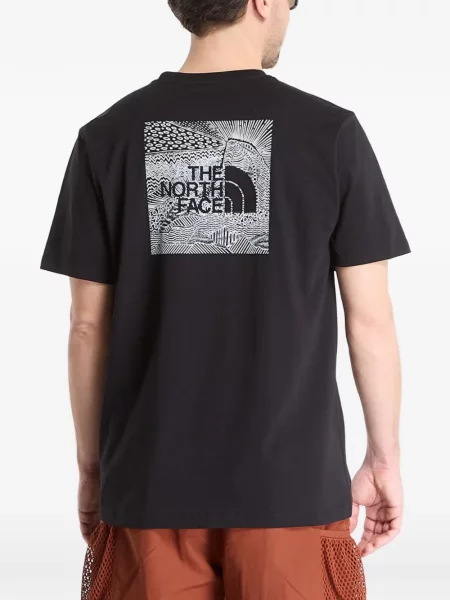 Tricou The North Face cu imagine negru