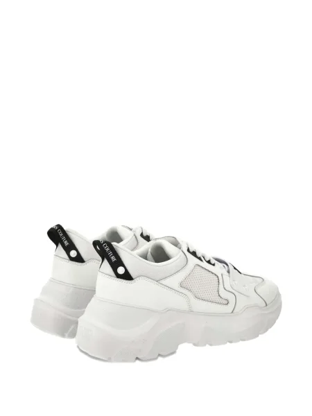Sneakerși Versace Jeans Couture plasă alb