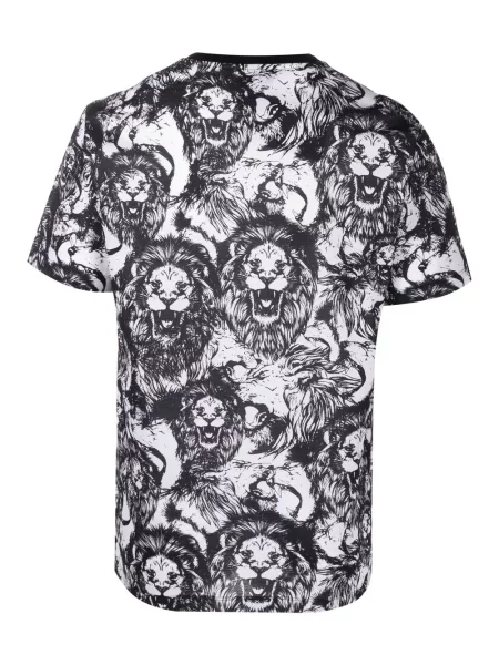 Raštuotas marškinėliai Billionaire balta