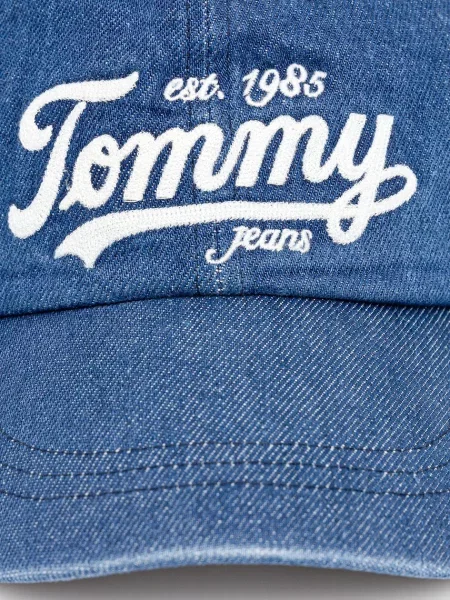 Tommy Jeans Šiltovka Archive Script modrá