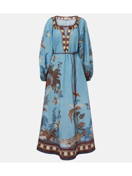 Rochie Alemais cu imagine de costum albastru