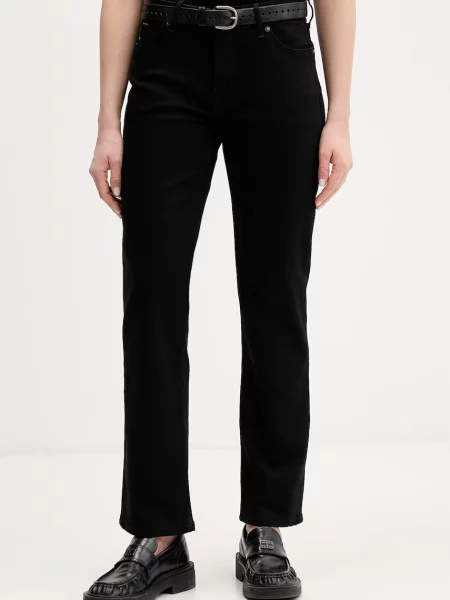 Guess Jeans jeansy straight czarne