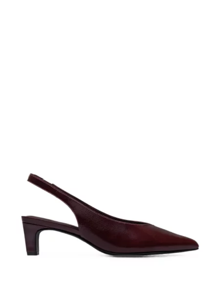 Pantofi cu toc Bernardo slingback roșu