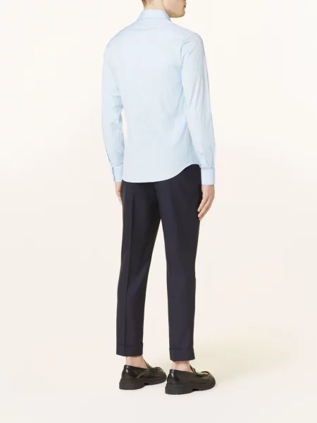 Sandro Koszula Extra Slim Fit blau biała