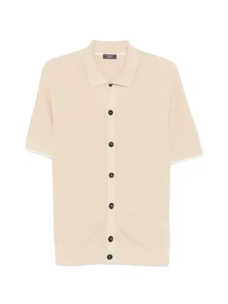 Polo Peserico tricotate maro