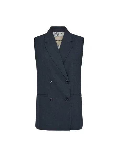 Kamizelka Mos Mosh elegancka niebieska