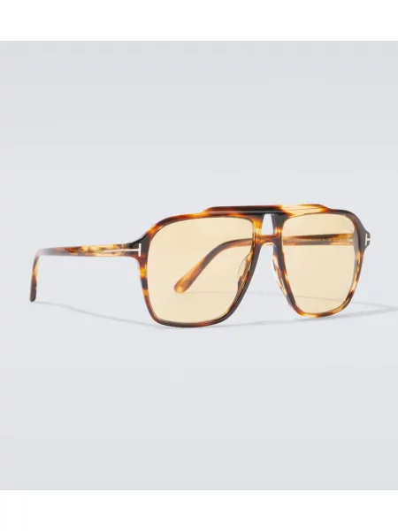 Ochelari de soare Tom Ford maro