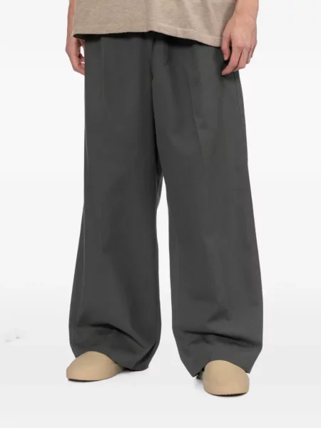 Pantaloni Essentials cu cordon gri
