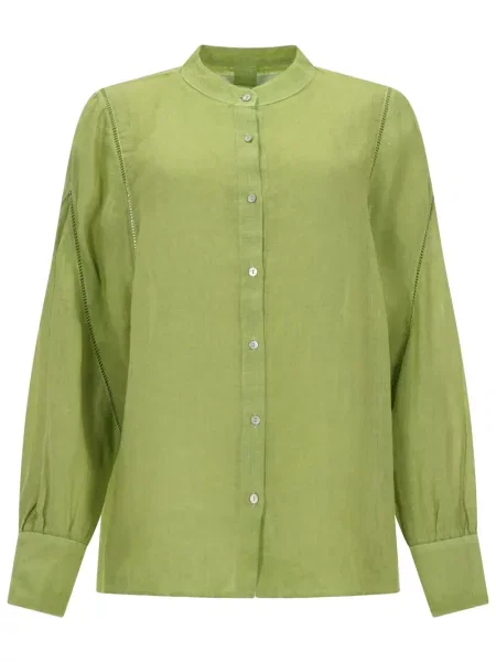 Cămașă 120% Lino de in verde