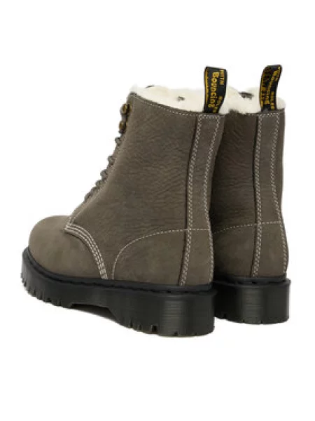 Kotníková obuv Dr. Martens šedé