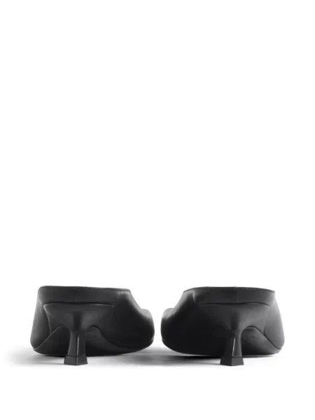Papuci tip mules Mugler negru