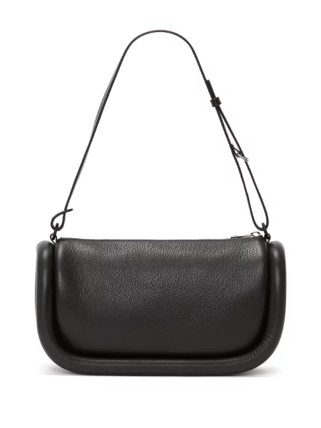 Kožená kožená taška Jw Anderson černá