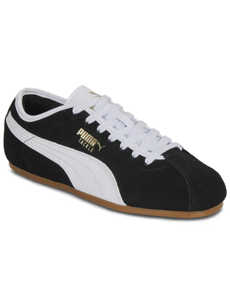 PUMA Niske tenisice Tackle zlatna / crna bijela