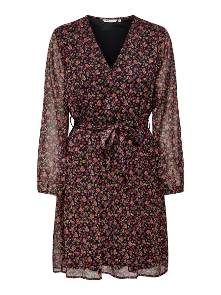 ONLY Rochie ONLCERA lila / roșu negru