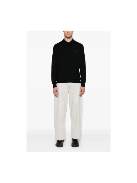 Sweter Polo Ralph Lauren z długim rękawem czarny