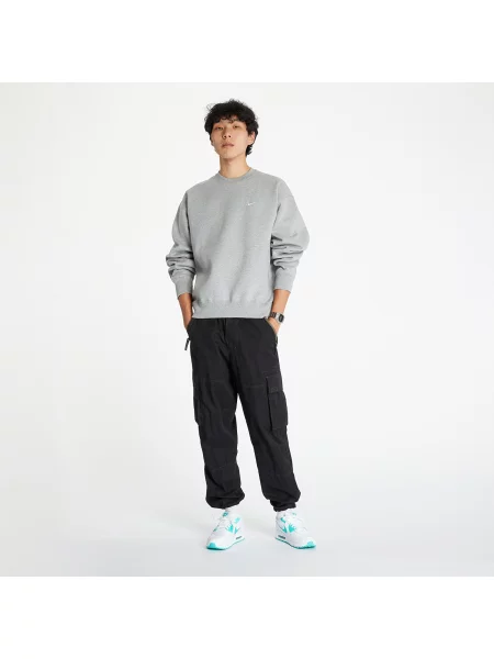 Bluza Nike Nrg SoloSwoosh Crew Fleece Dk Grey Heather/ White S biały