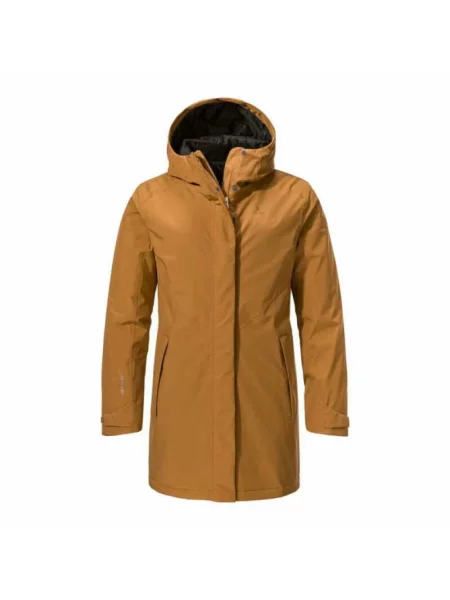 Parka Schöffel brązowa