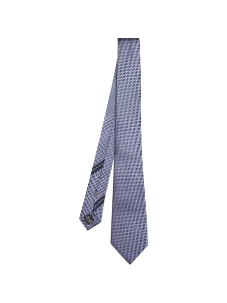 Cravată Zegna de mătase albastru
