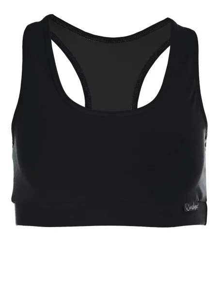 Winshape Sutien sport negru alb