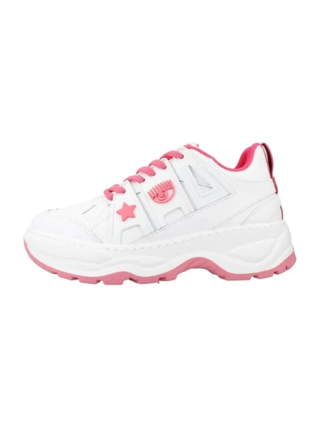 Pantofi Chiara Ferragni alb