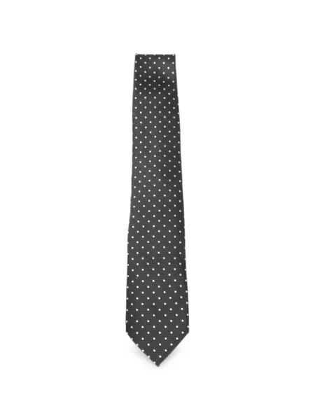 Cravată Tom Ford cu buline gri