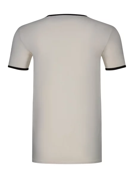 SikSilk Tričko Ringer nebielená čierna