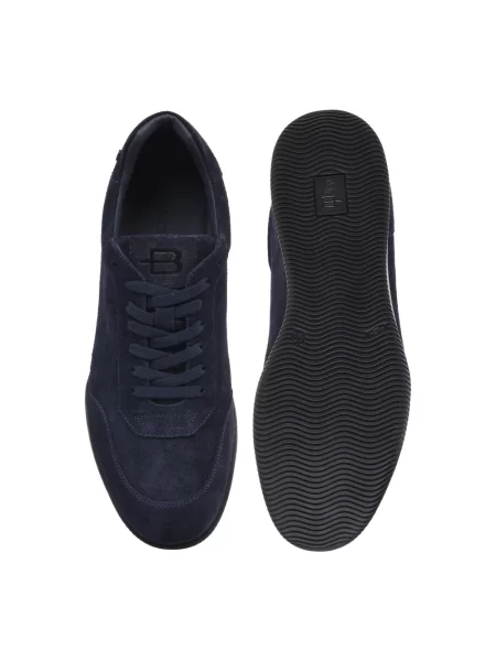 Sneakersy Baldinini zamszowe niebieskie