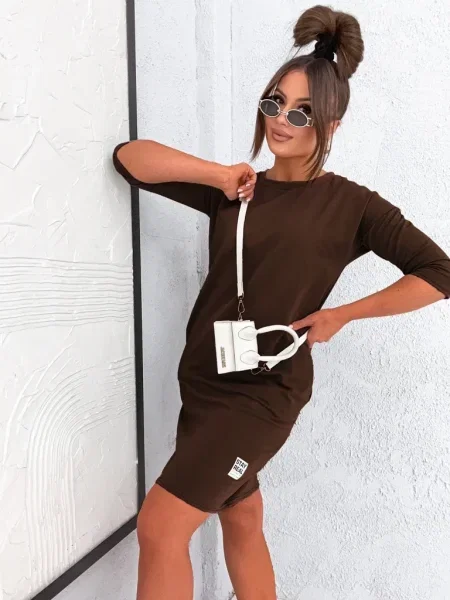 Rochie mini Resti de costum alb