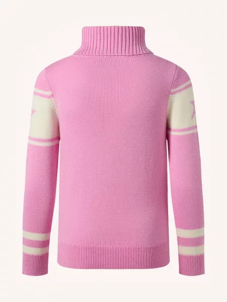 Perfect Moment поло за деца от мериносова вълна schild sweater розово