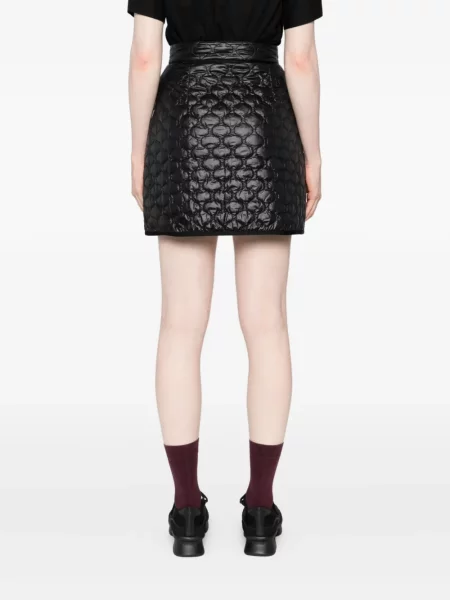 Fusta mini Moncler negru