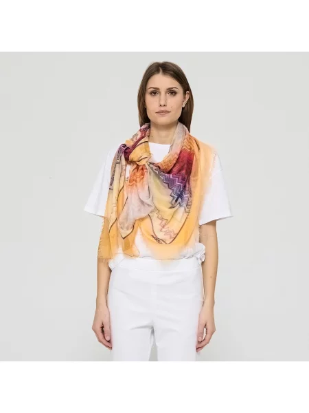 Jedwabna szal Missoni
