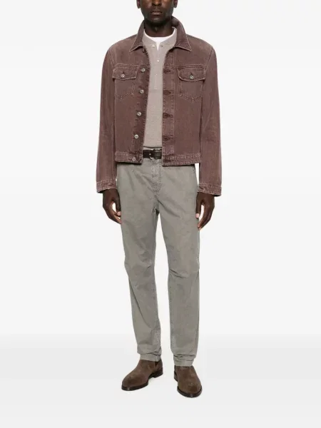 Pantaloni cargo Brunello Cucinelli gri