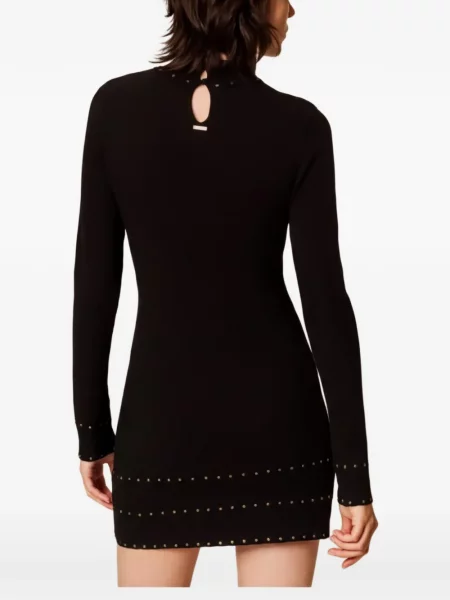 Scurt rochie Twinset tricotate negru