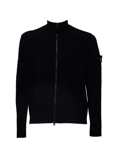 Cardigan Stone Island cu strasuri negru
