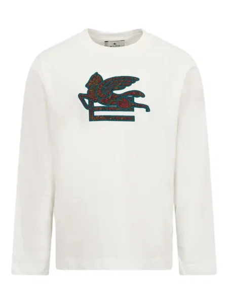 Sweter dziecięcy Etro biały