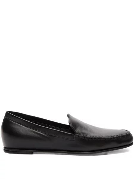 Pantofi loafer Loulou De Saison din piele negru