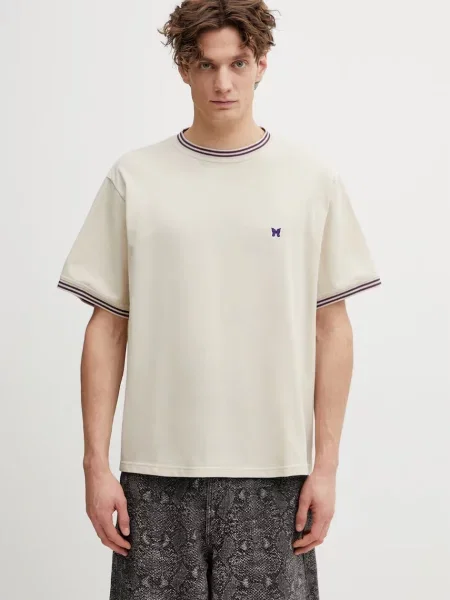 Tričko Needles béžové