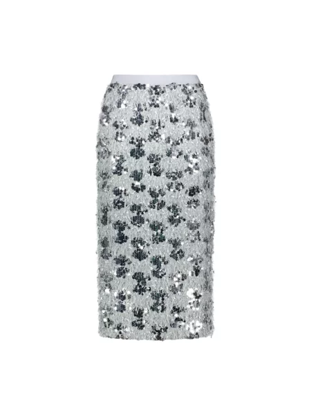 Spódnica Gaudi z cekinami szara