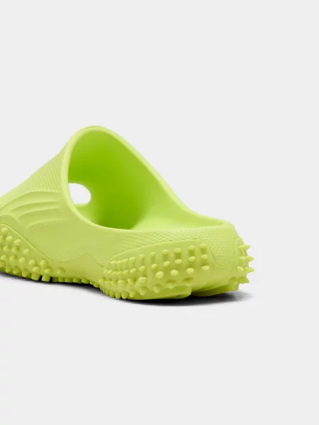 Шлепанцы Puma зеленые