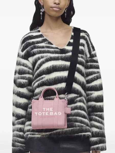 Καμβάς τσάντα χιαστί Marc Jacobs ροζ
