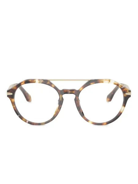 Ochelari de soare Giorgio Armani maro