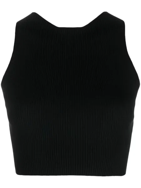 Top Aeron tricotate negru
