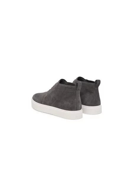 Gležnjarji Calvin Klein Hybrid Clean Mid Lace Up Su siva