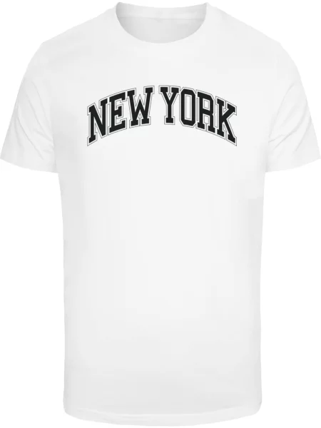 Mister Tee Tricou NY negru alb