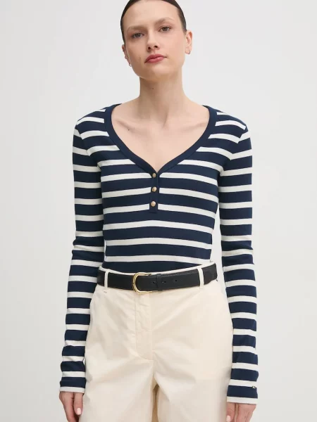 Tommy Hilfiger Blúz HENLEY | fehér